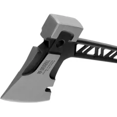 Топор цельнокованый DENZEL 600 г, двухкомпонентная обрезиненная рукоятка