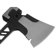 Топор цельнокованый DENZEL 600 г, двухкомпонентная обрезиненная рукоятка