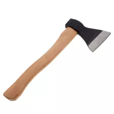 Топор, 600 г, в сборе, кованый, деревянное топорище SPARTA 21605
