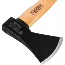 Топор DENZEL 800 г, кованый, буковое топорище