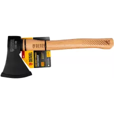 Топор DENZEL 1000 г, кованый, буковое топорище