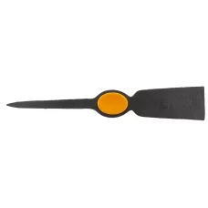 Кирка DENZEL 2250 г, широкая, фиберглассовая обрезиненная рукоятка 900 мм