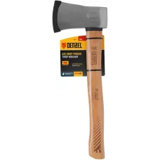 Топор кованый, 900 г, американский тип, буковая рукоятка, 430мм, EFP Denzel