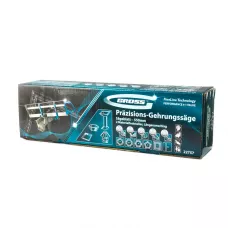 Стусло прецизионное GROSS, пила - 550 мм, 2 прижимные струбцины, ограничительный упор 22757