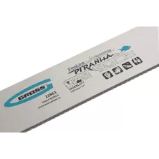 Пильное полотно для прецизионного стусла GROSS "PIRANHA", 550 мм, зуб 2D, каленый зуб, 18 TPI 22863