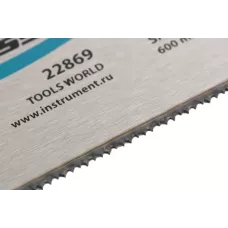 Пильное полотно для прецизионного стусла GROSS "PIRANHA", 600 мм, зуб 2D, каленый зуб, 18 TPI 22869