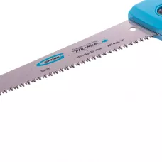 Ножовка по дереву GROSS PIRANHA, выкружная, 300мм/12", 11-12 TPI, зуб 3D, каленый зуб, двухкомп. рукоятка 23100