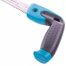 Ножовка по дереву GROSS PIRANHA, выкружная, 300мм/12", 11-12 TPI, зуб 3D, каленый зуб, двухкомп. рукоятка 23100