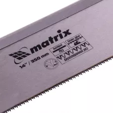Пила по дереву обушковая для стусла, 350 мм MATRIX 23148