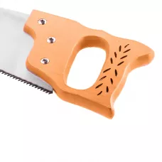 Ножовка по дереву, 400 мм, 7-8 ТРI, каленый зуб, линейка, деревянная рукоятка SPARTA 231855