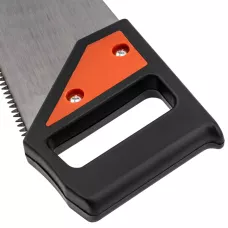 Ножовка по дереву, 500 мм, 5-6 TPI, каленый зуб, линейка, пластиковая рукоятка SPARTA 232365