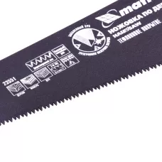 Ножовка по дереву, 500 мм, 7-8 TPI, зуб-3D, каленый зуб MATRIX 23551