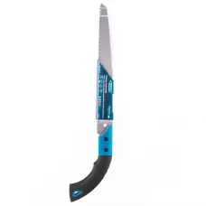 Пила по дер. GROSS PIRANHA,универс. для кэмп. и сада, 330 мм, 9-10TPI, зуб3D, кал.зуб, 2-ком.рук., пенал 23612