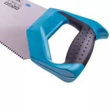 Ножовка по дереву GROSS "PIRANHA", 500 мм, 11-12 TPI, зуб - 3D, каленый зуб, 2-х комп. рук-ка 24104