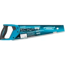 Ножовка по дереву GROSS "PIRANHA", 400 мм, 7-8 TPI, зуб - 3D, каленый зуб, 2-х комп. рук-ка 24109