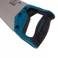 Ножовка по дереву GROSS "PIRANHA", 400 мм, 11-12 TPI, зуб - 3D, каленый зуб, 2-х комп. рук-ка 24110