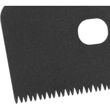 Ножовка по дереву GROSS "PIRANHA", 400 мм, 11-12 TPI, зуб-3D, калёный зуб, тефлоновое покрытие полотна, 2-х комп. рук-ка 24111