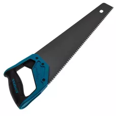 Ножовка по дереву "PIRANHA", 400 мм, 7 TPI, 3D-зуб, тефлоновое покрытие полотна, двухкомпонентная рукоятка GROSS 24113