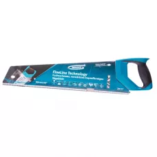 Ножовка по дереву GROSS PIRANHA, усиленное трапецевидное полотно, 500 мм, 11-12TPI, зуб3D, каленый зуб, 2-комп. рукоятка 24117