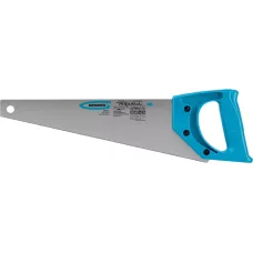 Ножовка для работы с ламинатом GROSS "PIRANHA", 360 мм, 15-16 TPI, зуб-2D, каленый зуб, пласт.рук-ка 24121