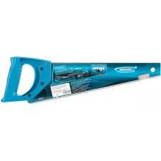 Ножовка для работы с ламинатом GROSS "PIRANHA", 360 мм, 15-16 TPI, зуб-2D, каленый зуб, пласт.рук-ка 24121