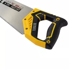 Ножовка по дереву DENZEL 400 мм, 11 TPI, зуб 3D, двухкомпонентная рукоятка