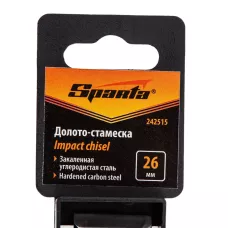 Долото-стамеска 26 мм, деревянная рукоятка SPARTA 242515