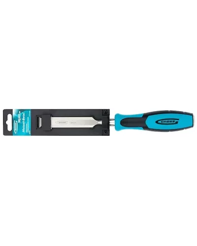 Долото-стамеска Piranha, 19 мм, двухкомпонентная эргономичная рукоятка Gross