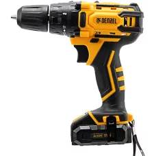 Дрель-шуруповерт аккумуляторная DENZEL CDL-12-02BM, Li-Ion, 12 В, 2 акк.