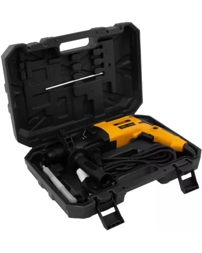 Перфоратор электрический RHH-600-22, SDS-plus, 600 Вт, 2,5 Дж, 2 реж.// Denzel