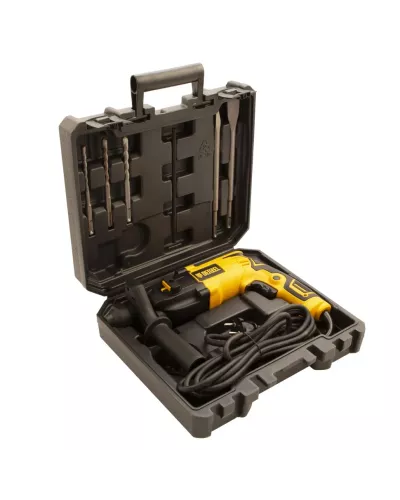 Перфоратор электрический RH-650-18, SDS-plus, 650 Вт, 2.0 Дж, 3 плюс 1 режим Denzel