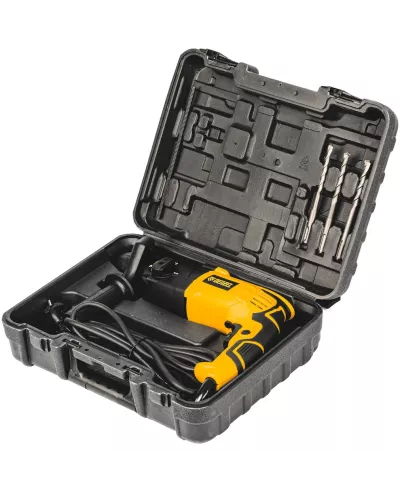 Перфоратор электрический RH-750-24, SDS-plus, 750 Вт, 2.5 Дж, 3 режима Denzel