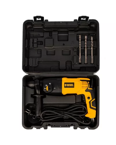 Перфоратор электрический RH-750-24, SDS-plus, 750 Вт, 2.5 Дж, 3 режима Denzel