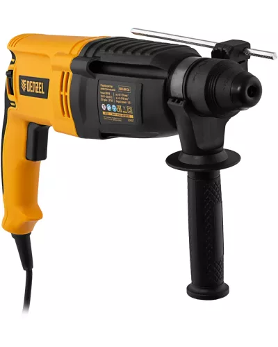 Перфоратор электрический RHH-800-26, SDS-plus, 800 Вт, 3 Дж, 3 плюс 1 реж.// Denzel