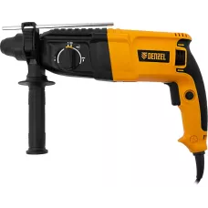 Перфоратор электрический DENZEL RHH-800-26, SDS-plus, 800 Вт, 3 Дж, 3 плюс 1 реж.