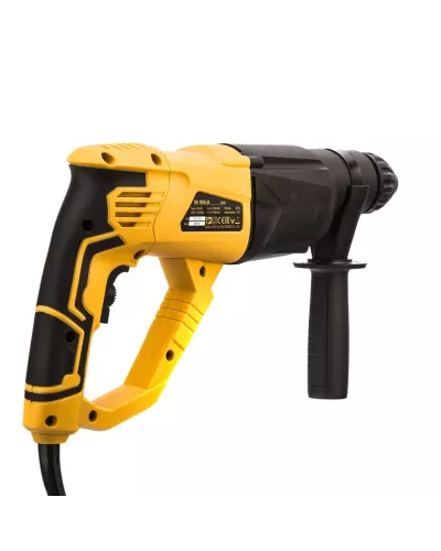 Перфоратор электрический RH-1050-26, SDS-plus, 1050 Вт, 3.2 Дж, 3 плюс 1 режим Denzel