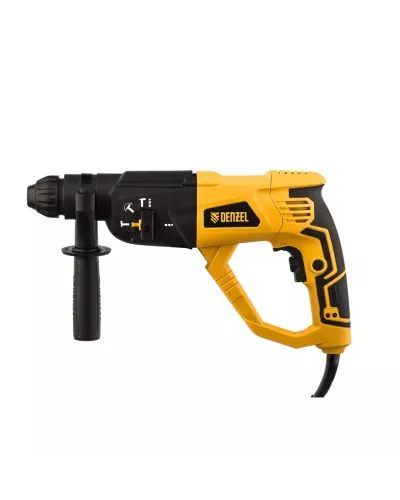Перфоратор электрический RH-1050-26, SDS-plus, 1050 Вт, 3.2 Дж, 3 плюс 1 режим Denzel