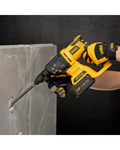 Перфоратор аккумуляторный BLRH-IB-26-0 Li-Ion, 18 В Denzel Перфоратор аккумуляторный BLRH-IB-26-0 Li-Ion, 18 В Denzel