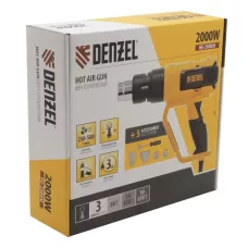 Фен технический DENZEL HG-2000M, 2000 Вт, 3 режима