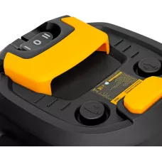 Пылесос строительный DENZEL RVC20, 1400 Вт, бак 20 л, шланг 3 м, розетка с автосинхр.