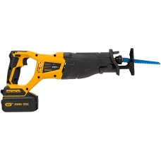 Пила сабельная аккумуляторная бесщет DENZEL BRC-120, 18В Li-Ion