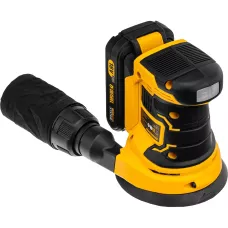 Машина шлифовальная эксцентриковая аккумуляторная DENZEL COS-125, 18В Li-Ion