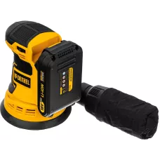 Машина шлифовальная эксцентриковая аккумуляторная DENZEL COS-125, 18В Li-Ion