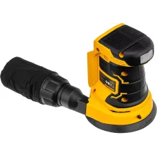 Машина шлифовальная эксцентриковая аккумуляторная DENZEL COS-125-0, 18В Li-Ion