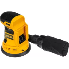 Машина шлифовальная эксцентриковая аккумуляторная DENZEL COS-125-0, 18В Li-Ion