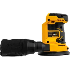 Машина шлифовальная эксцентриковая аккумуляторная DENZEL COS-125-0, 18В Li-Ion