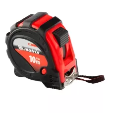 Рулетка, 10 м х 32 мм, обрезиненный корпус MATRIX 31000