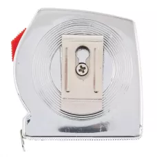 Рулетка Chrom, 3 м x 13 мм, хромированный корпус MATRIX 31036