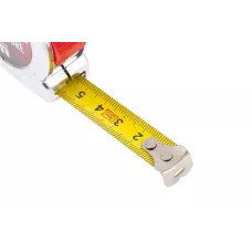 Рулетка Chrom, 3 м x 13 мм, хромированный корпус MATRIX 31036