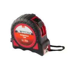 Рулетка Strong, 5 м х 19 мм, обрезиненный корпус MATRIX 31080